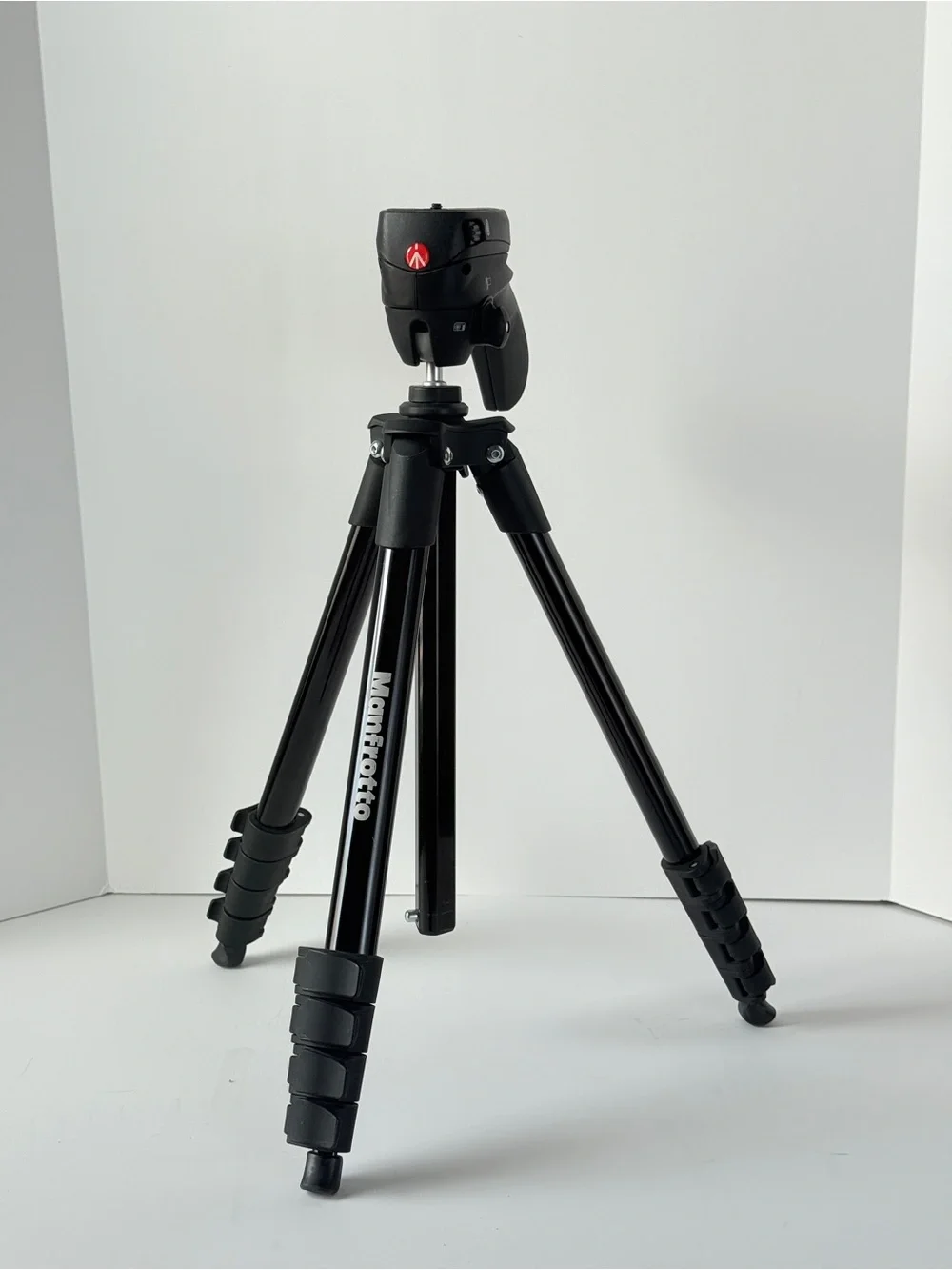 Manfrotto Black Camera Tripod with 3-Way Head